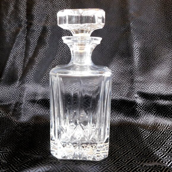 Square Cut Crystal Decanter # 24165 - Picture 1 of 5